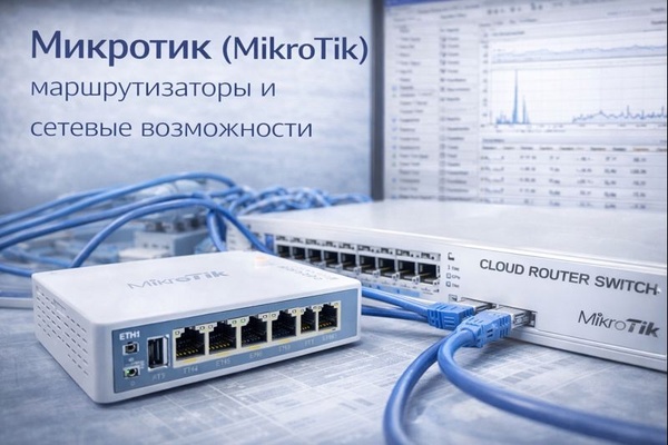 Маршрутизаторы MikroTik: устройство, возможности и области применения Маршрутизаторы MikroTik: устройство, возможности и области применения