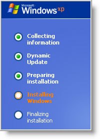 Открываем командную строку и диспетчер задач во время установки Windows XP